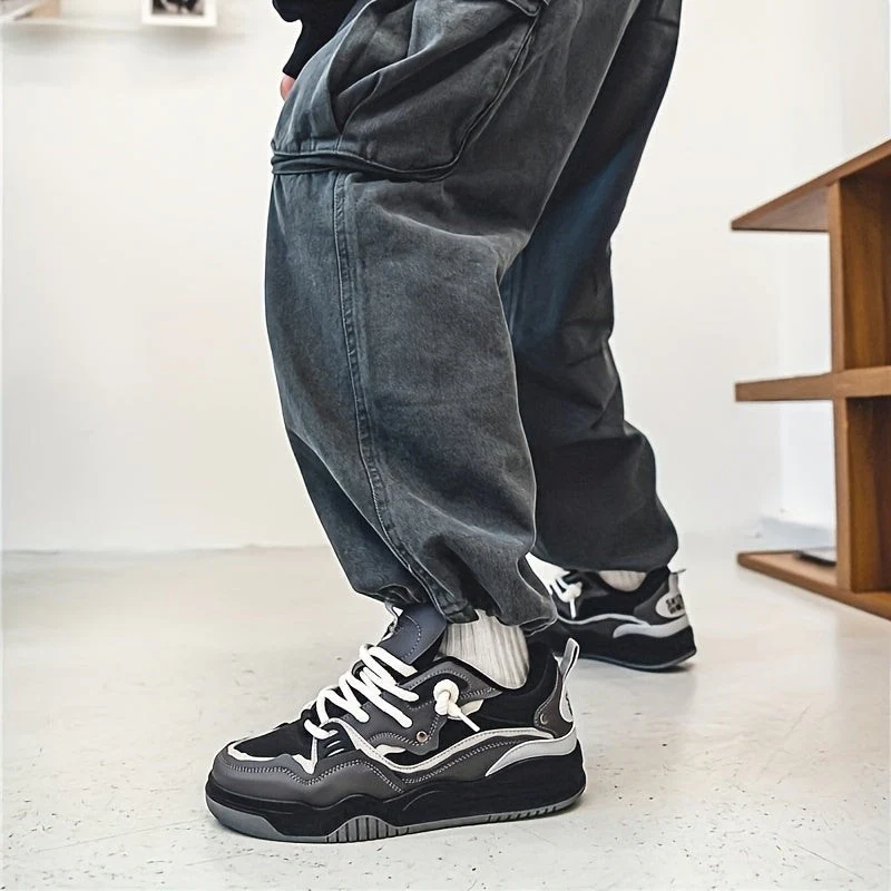 Aaron – Men's Round Toe Sneaker with Adjustable Laces - Image 6
