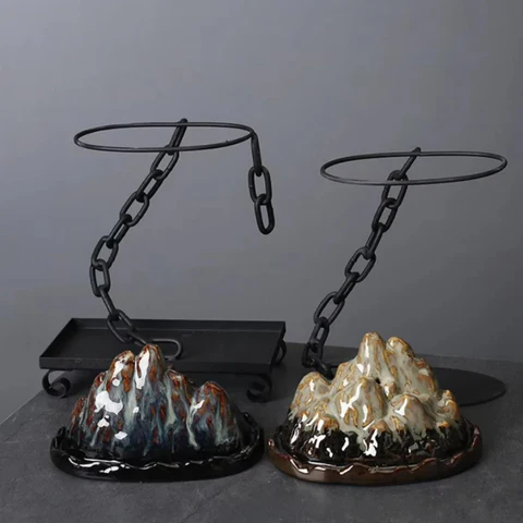 AeroLeaf – Hanging Sculptural Plant Hanger with Chain - Image 6