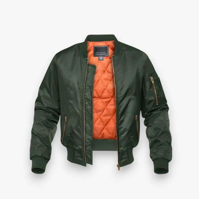 Anders –Multi-Pocket Jacket with Zip Closure - Image 2