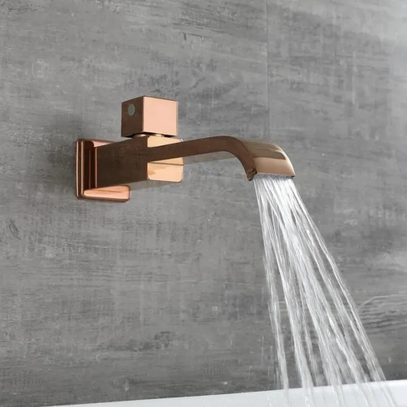 AquaFlex – Wall-Mounted Faucet with Curved Spout & Adjustable Design - Image 4