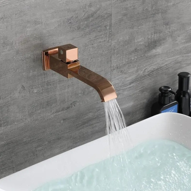 AquaFlex – Wall-Mounted Faucet with Curved Spout & Adjustable Design - Image 5