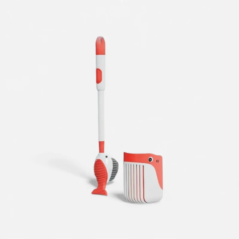 AquaHold – Wall-Mounted Brush Holder with Fish Design - Image 2