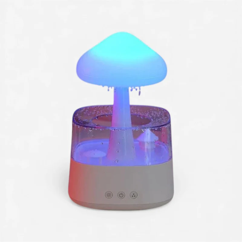 AquaShroom – Mushroom LED Table Lamp Teardrop Shape - Image 2