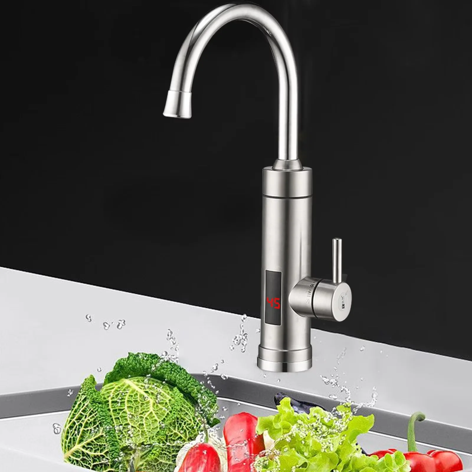 AquaSmart – Touchless kitchen faucet with sensor and water filtration - Image 4