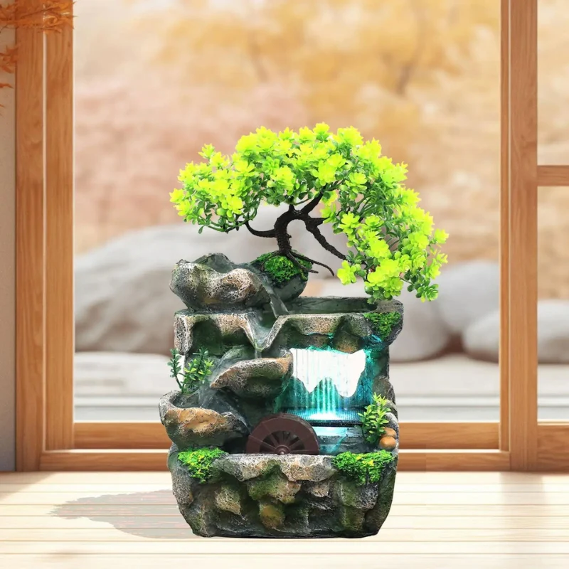 AquaTree – Decorative tree fountain with flowing water - Image 2