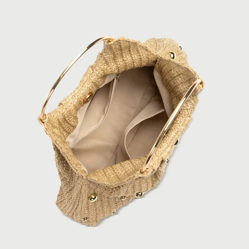 Aurora – Chain Handbag with Round Handle - Image 5