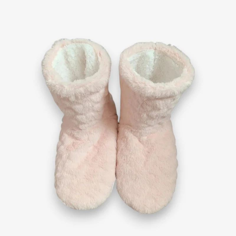 Ava – Round Toe Shoes with Non-Slip Grip & Fur Lining - Image 3