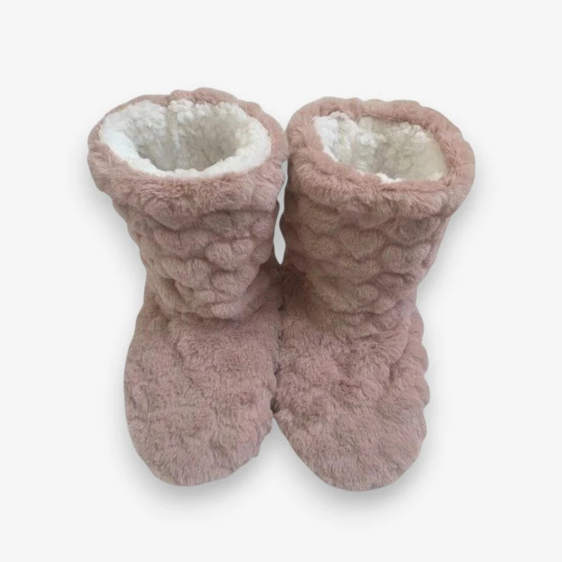 Ava – Round Toe Shoes with Non-Slip Grip & Fur Lining - Image 4