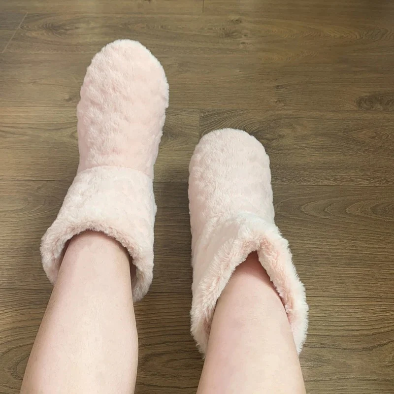 Ava – Round Toe Shoes with Non-Slip Grip & Fur Lining - Image 9