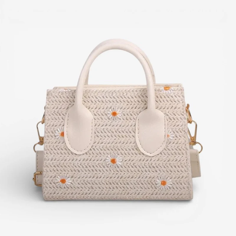 Ava – Women's Floral Print Shoulder Bag with Handles