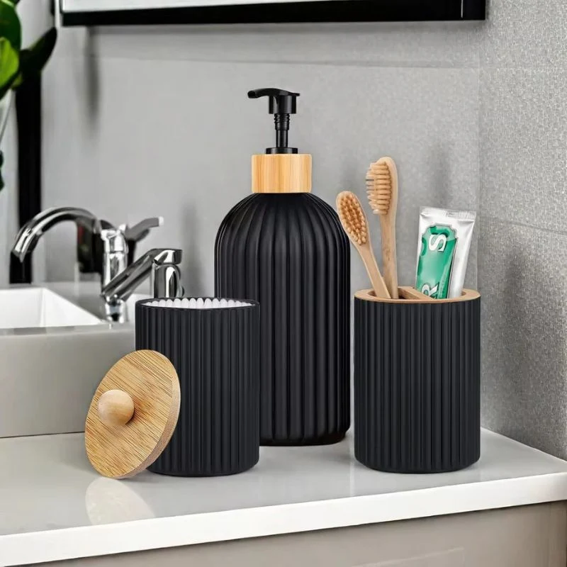 BathNexa – Bathroom Accessory Set with Refillable Soap Dispenser - Image 12