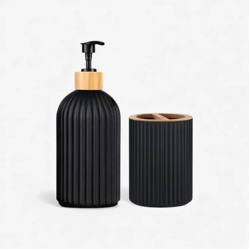 BathNexa – Bathroom Accessory Set with Refillable Soap Dispenser - Image 4