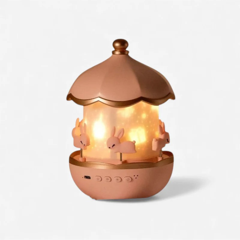 BeamGlow – Projector Lamp with Rechargeable Design