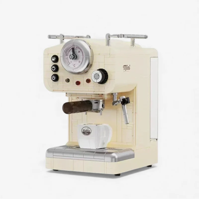 BeanCraft – Mini coffee maker building set with click blocks