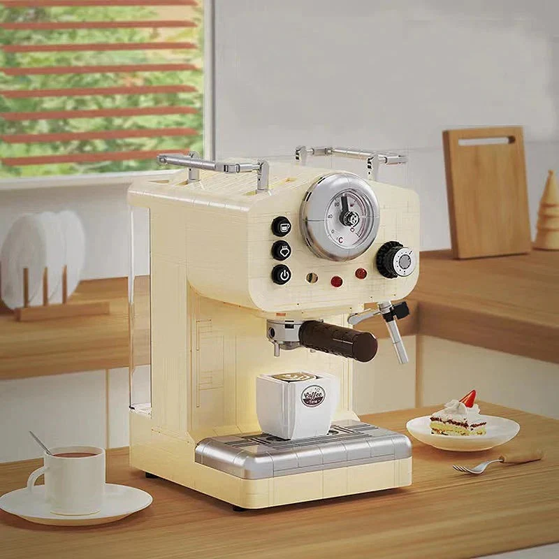 BeanCraft – Mini coffee maker building set with click blocks - Image 3