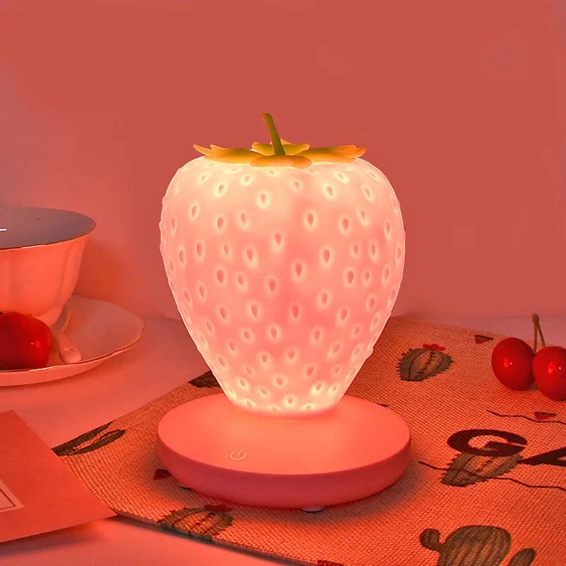 BerryGlow – LED Decorative Table Lamp Strawberry Design - Image 5