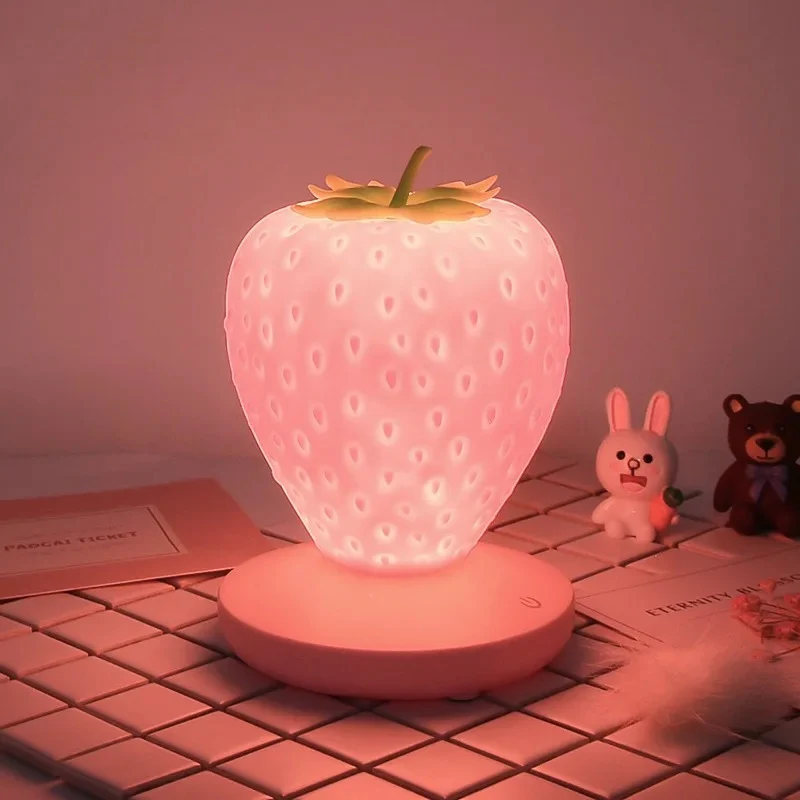 BerryGlow – LED Decorative Table Lamp Strawberry Design - Image 6