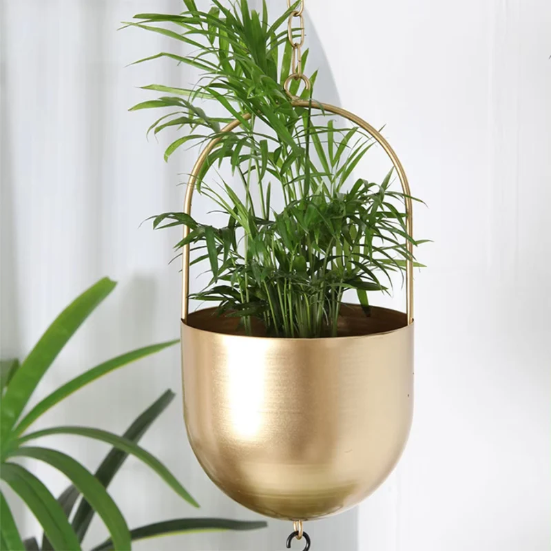 BloomHaven – Hanging Flower Pot with Chain - Image 5