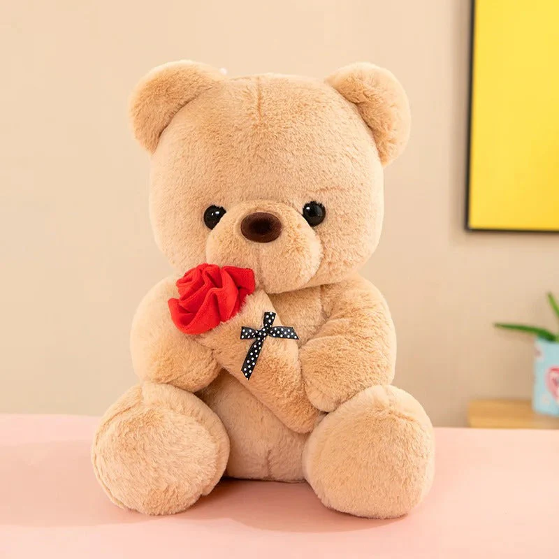 BloomHeart – Rose Teddy Bear Handmade with Roses - Image 6