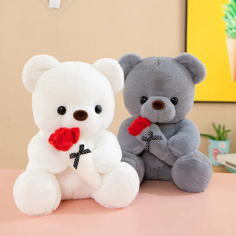 BloomHeart – Rose Teddy Bear Handmade with Roses - Image 9