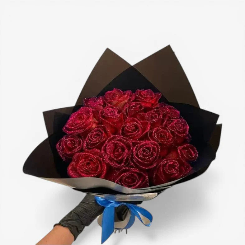 BloomLuxe - Shimmering Decorative Roses For Gifts And Displays - Image 2