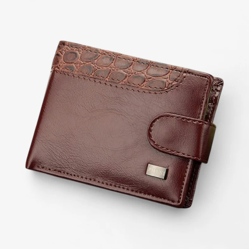 Bram – Compact Wallet with Snap Closure and Multiple Pockets - Image 2