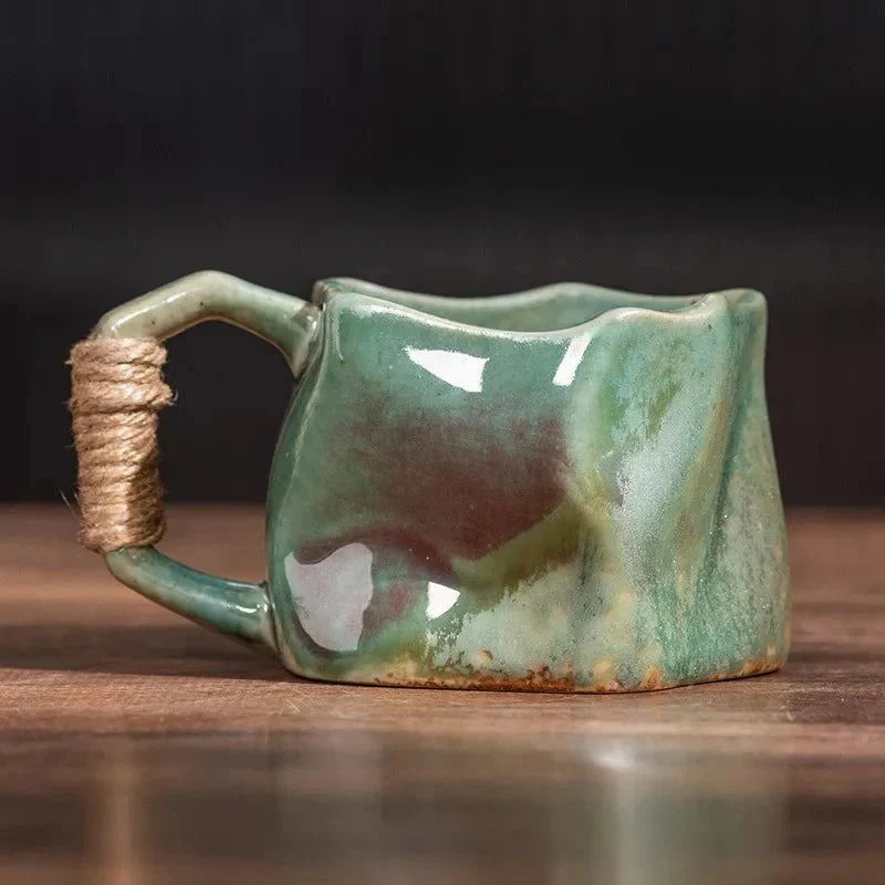 BrewEase – Coffee Mug with Rope Handle Design - Image 9