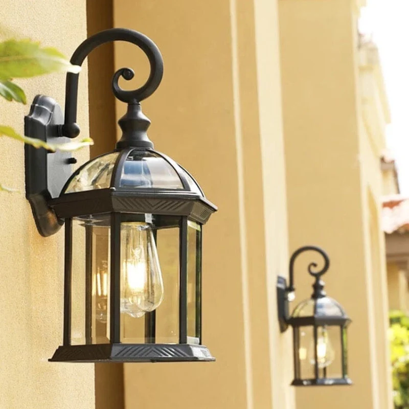 BrightEra – Wall Lamp with Curved Stand and Cage Design - Image 6