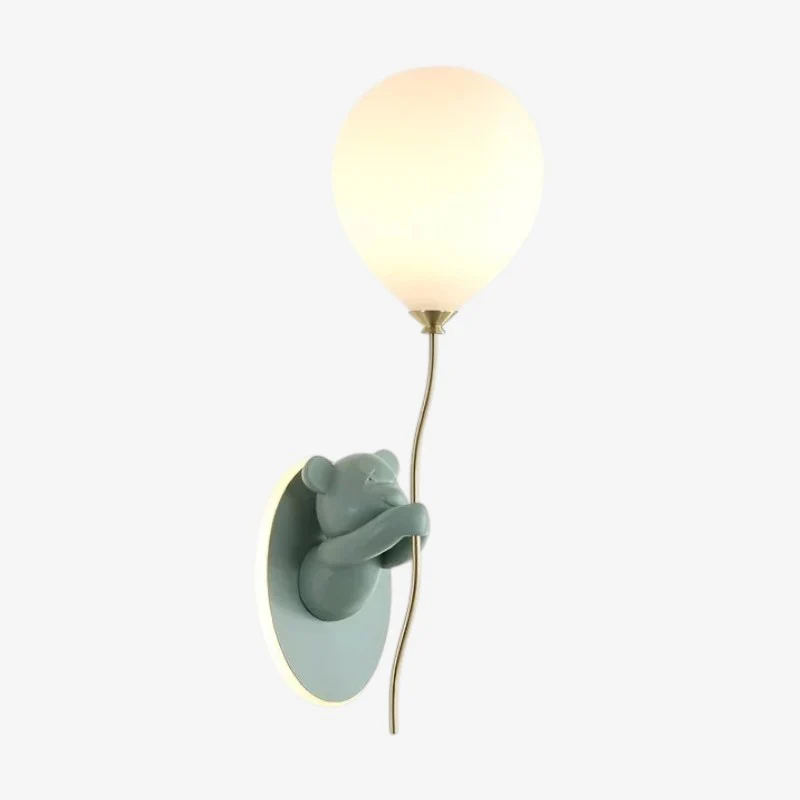 BrightPaws – LED Wall Lamp Bear with Balloon Design - Image 2