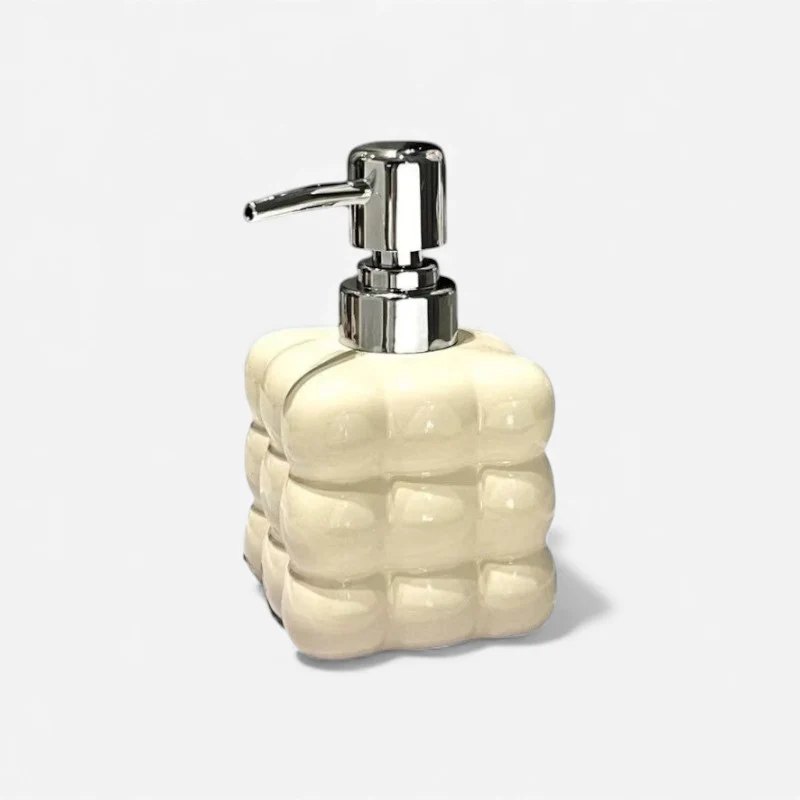BubbleFlow – Square Soap Dispenser with Bubble Design - Image 2