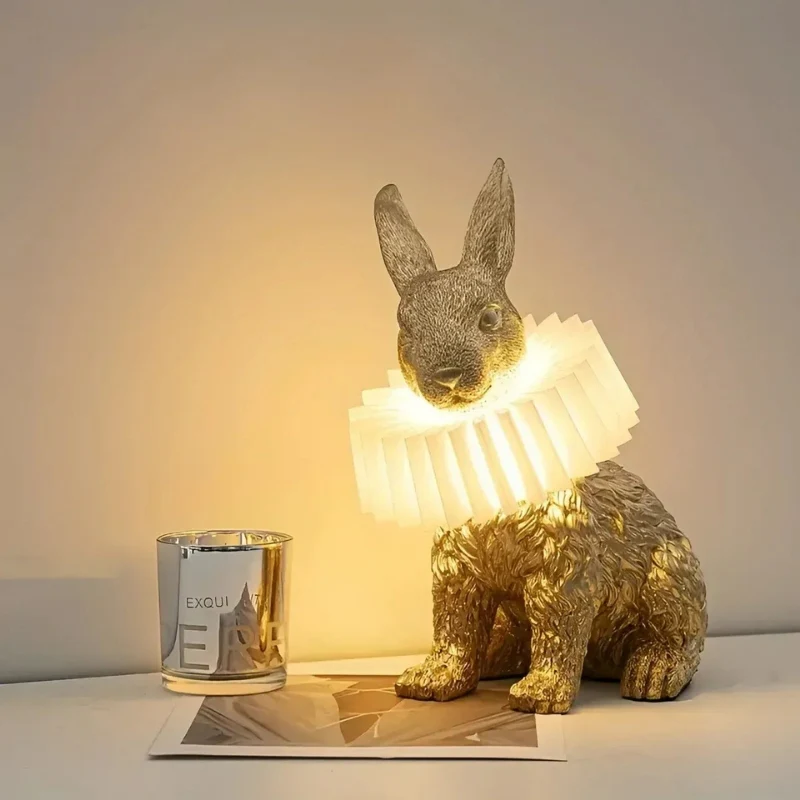 BunnyBeam – LED Table Lamp in Rabbit Shape for Interior Decoration - Image 2