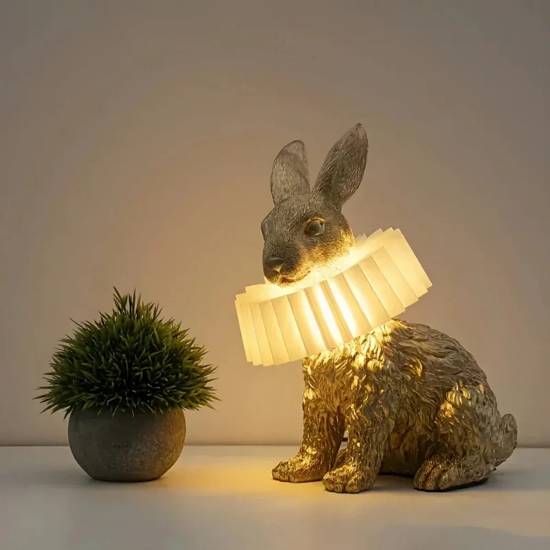 BunnyBeam – LED Table Lamp in Rabbit Shape for Interior Decoration - Image 4