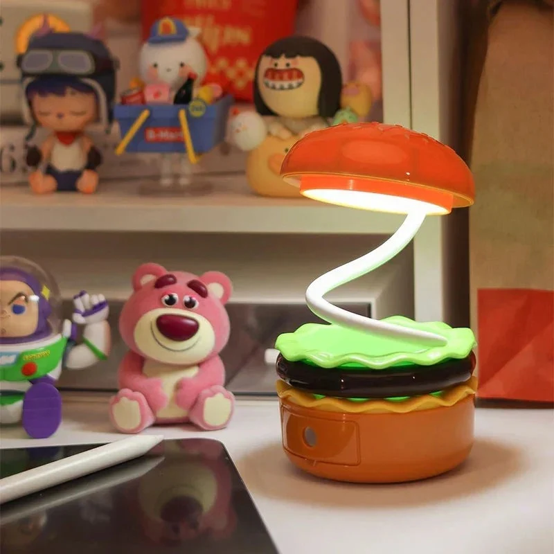 BurgerGlow – LED Table Lamp with Hamburger Design - Image 4