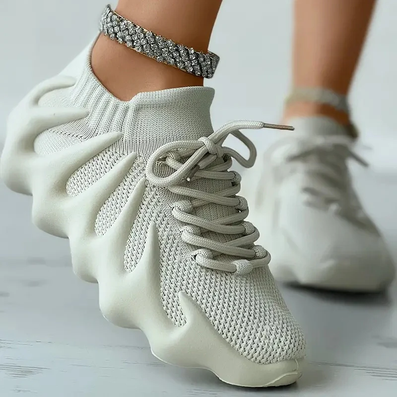 Camille – Non-slip Lace-Up Shoes with Breathable Upper - Image 4