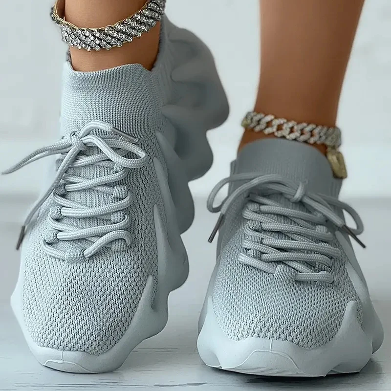 Camille – Non-slip Lace-Up Shoes with Breathable Upper - Image 7