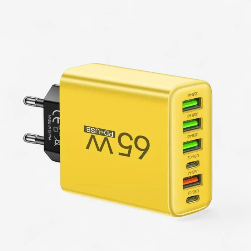 ChargeHub – 6-in-1 Multi-Port Fast Charger - Image 3
