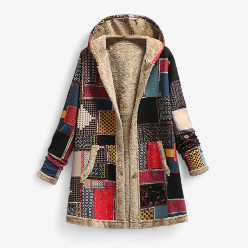 Charlotte – Women's Hooded Jacket with Buttons