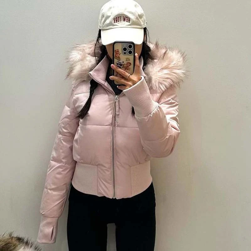 Chloe – Women's Jacket with Fur Collar - Image 4