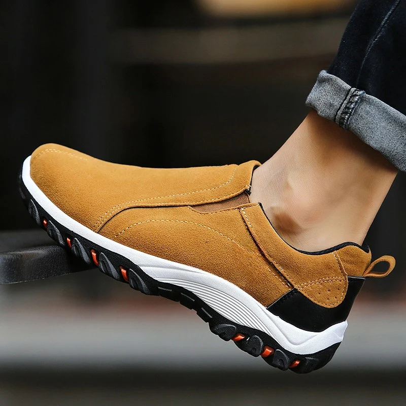 Chris – Men's Slip-On Shoes with Round Toe - Image 7