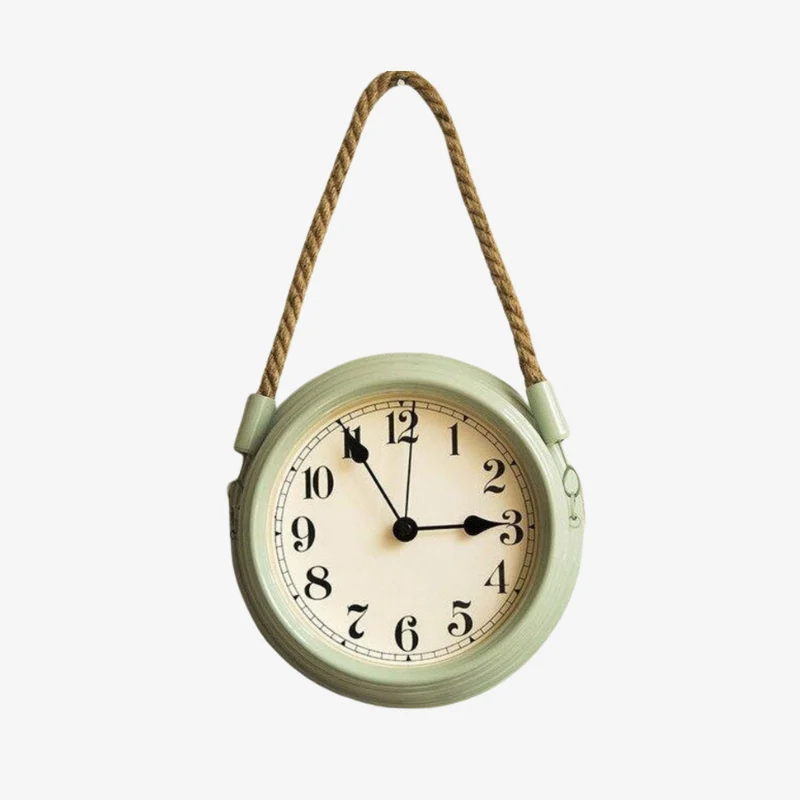 ChronoWave – Round Wall Clock with Clear Numbers & Hanging System - Image 2