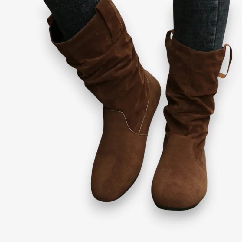 Clara – Round Toe Boots with Anti-Slip Grip - Image 2