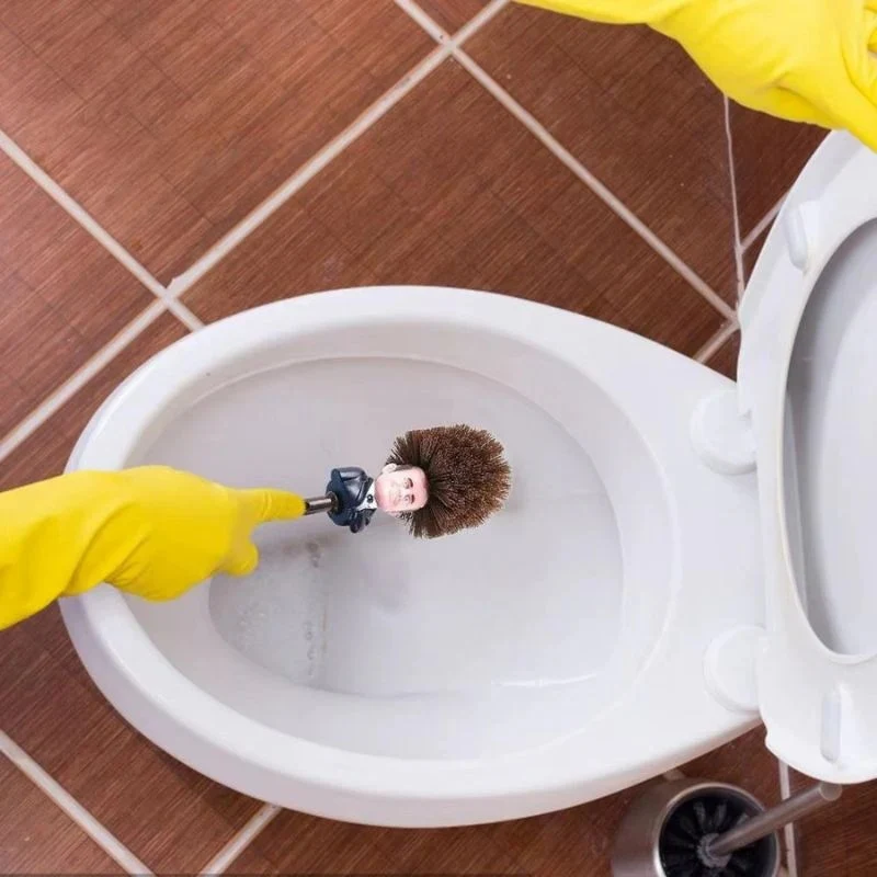 CleanEase – Toilet Brush with Base for Home Use - Image 4