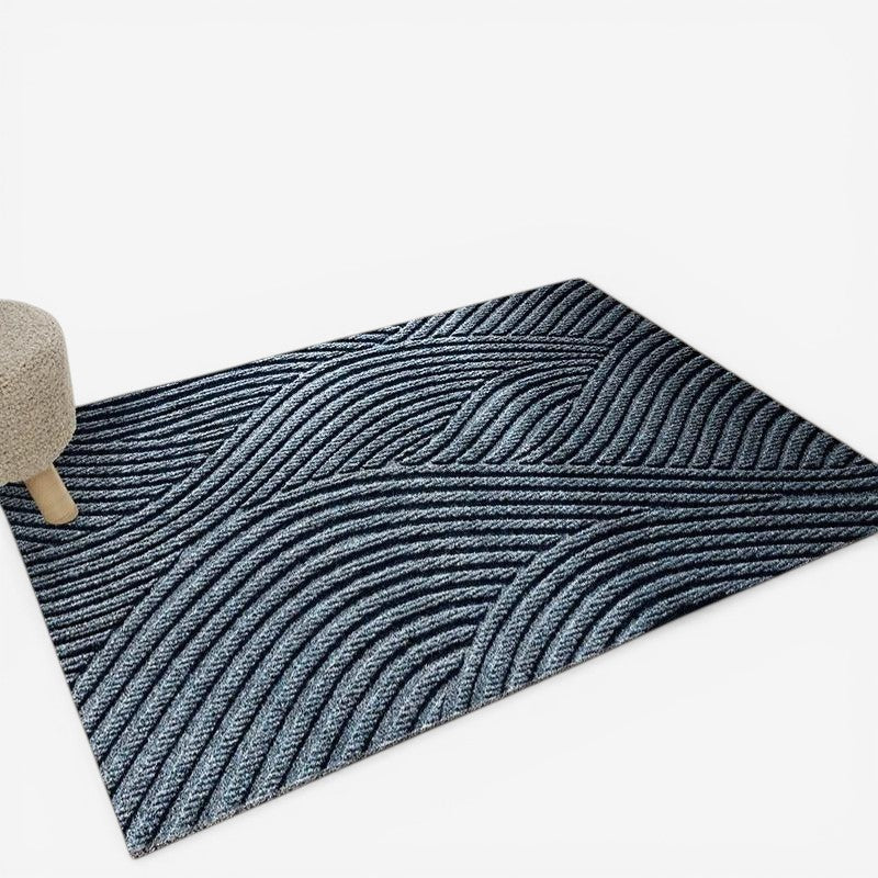 CleanStep – Geometric Wave Entrance Doormat with Non-Slip Base - Image 4