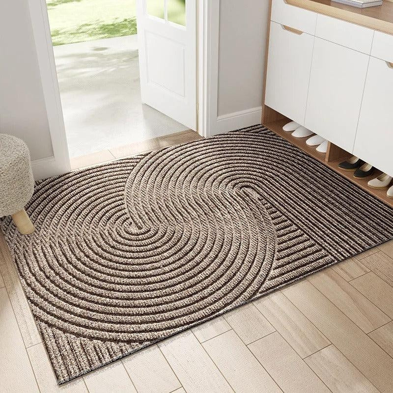 CleanStep – Geometric Wave Entrance Doormat with Non-Slip Base - Image 5