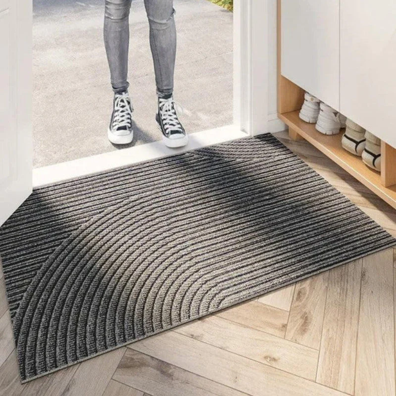 CleanStep – Geometric Wave Entrance Doormat with Non-Slip Base - Image 6