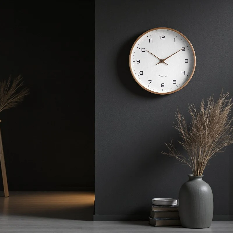 ClockEase – Round Wall Clock with Clear Numbers - Image 4