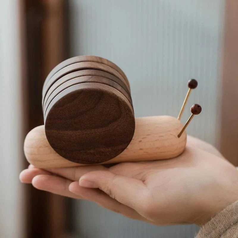 CozyNest – Snail Design Cup Coaster - Image 2