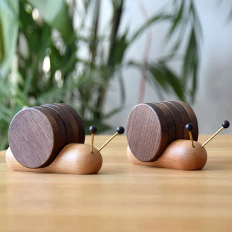 CozyNest – Snail Design Cup Coaster - Image 5
