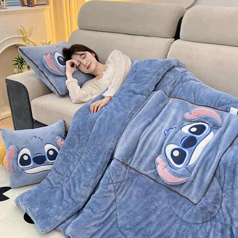 CozyNest – Playful Design Blanket and Pillow Set - Image 6
