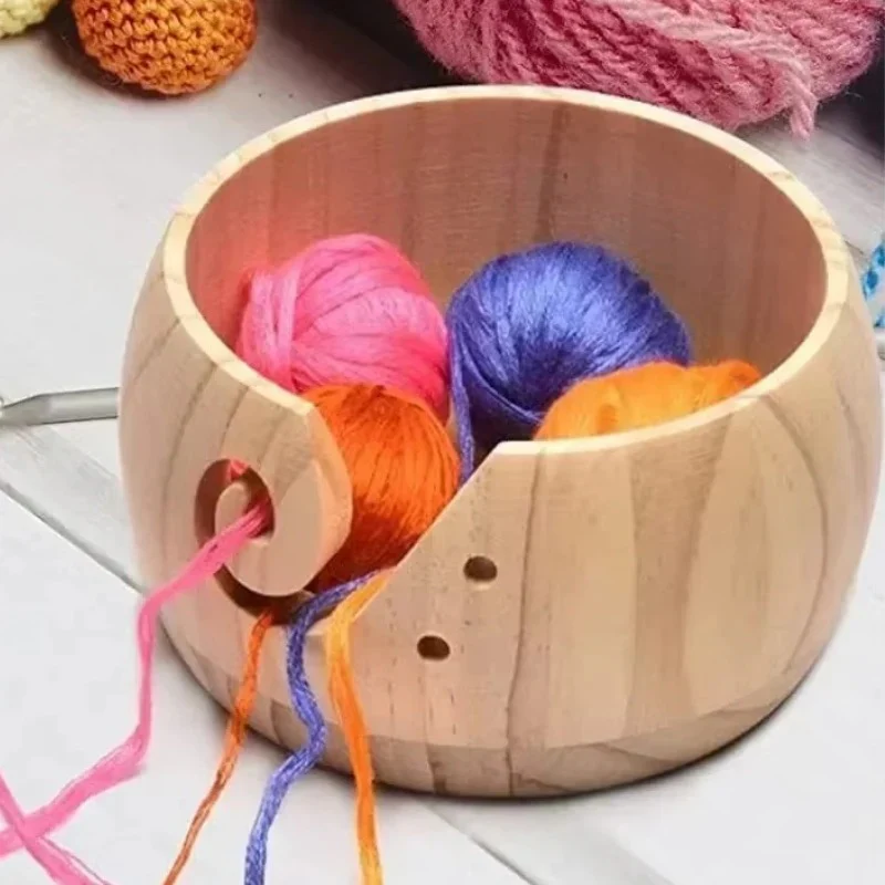 CraftNest – Crochet Tool Storage Bowl with Holes - Image 4